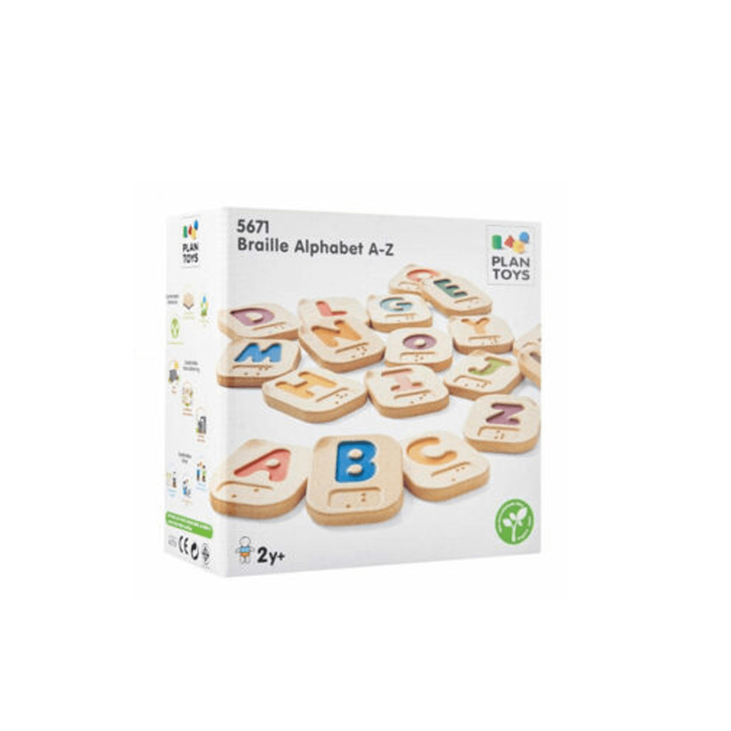 Alfabeto braille A-Z-PLANTOYS