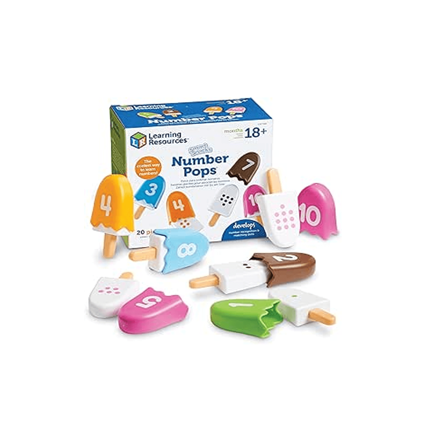 Helados con números-LEARNING RESOURCE