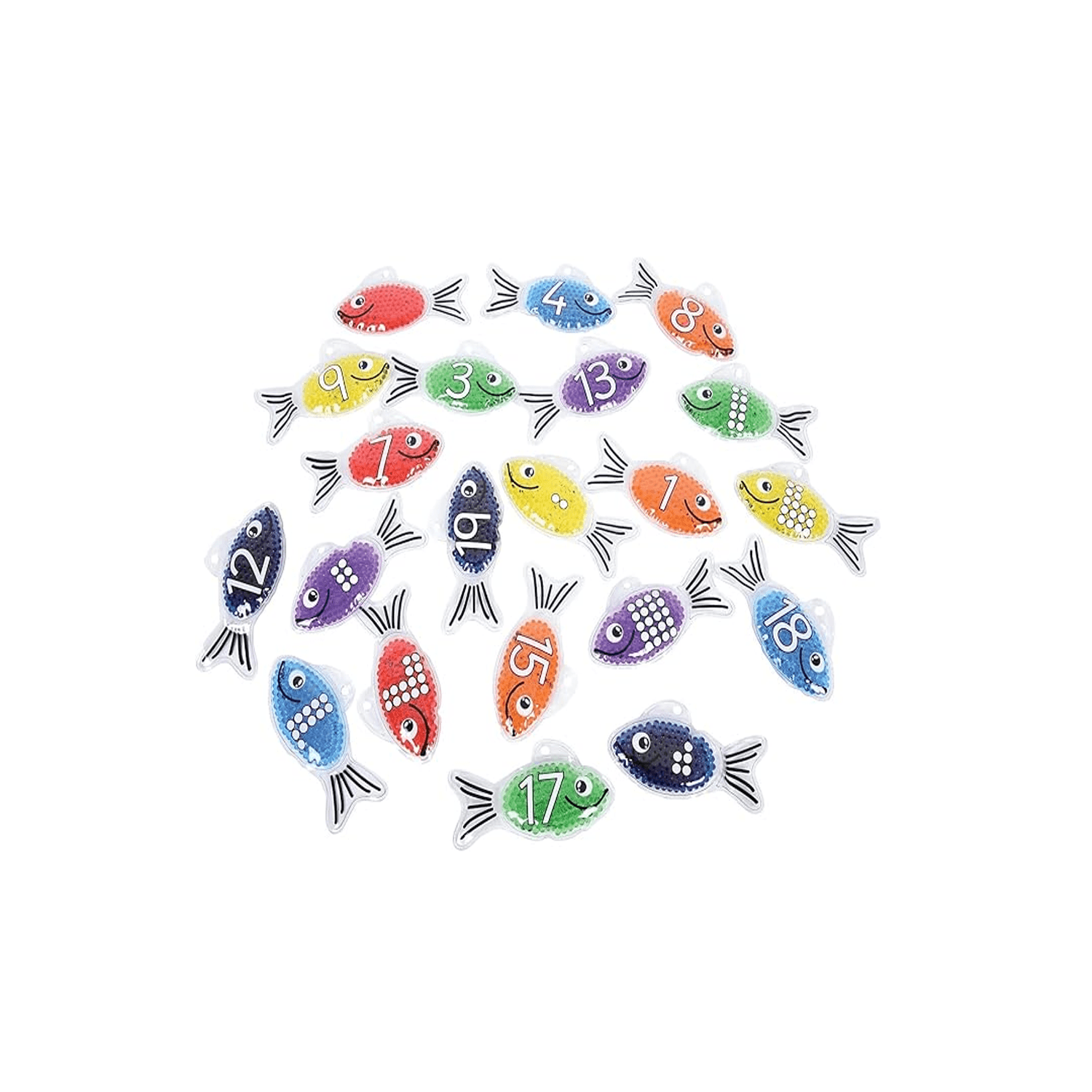 Peces sensoriales números