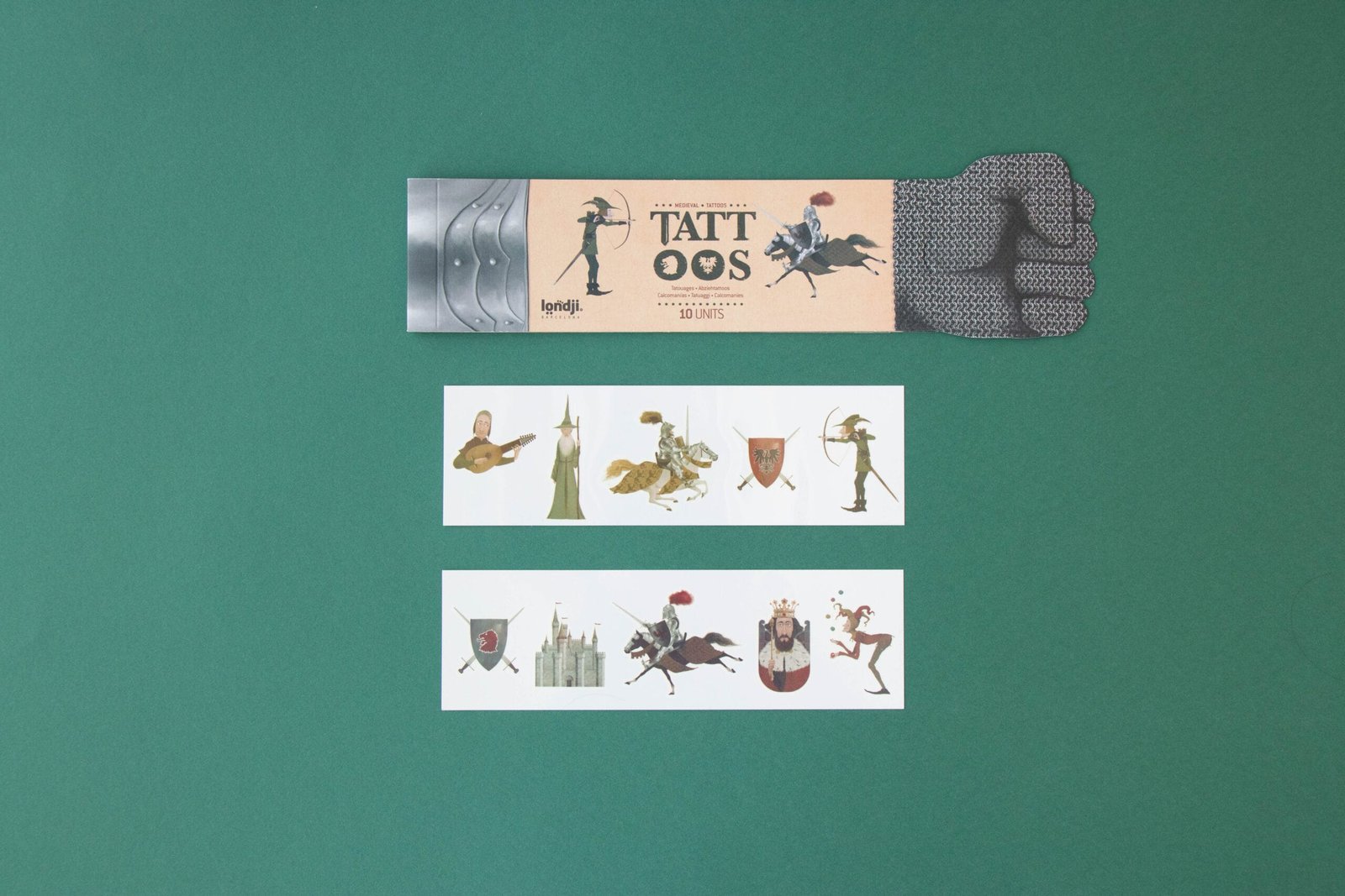 CABALLEROS MEDIEVALES TATTOOS-LONDJI - Imagen 2