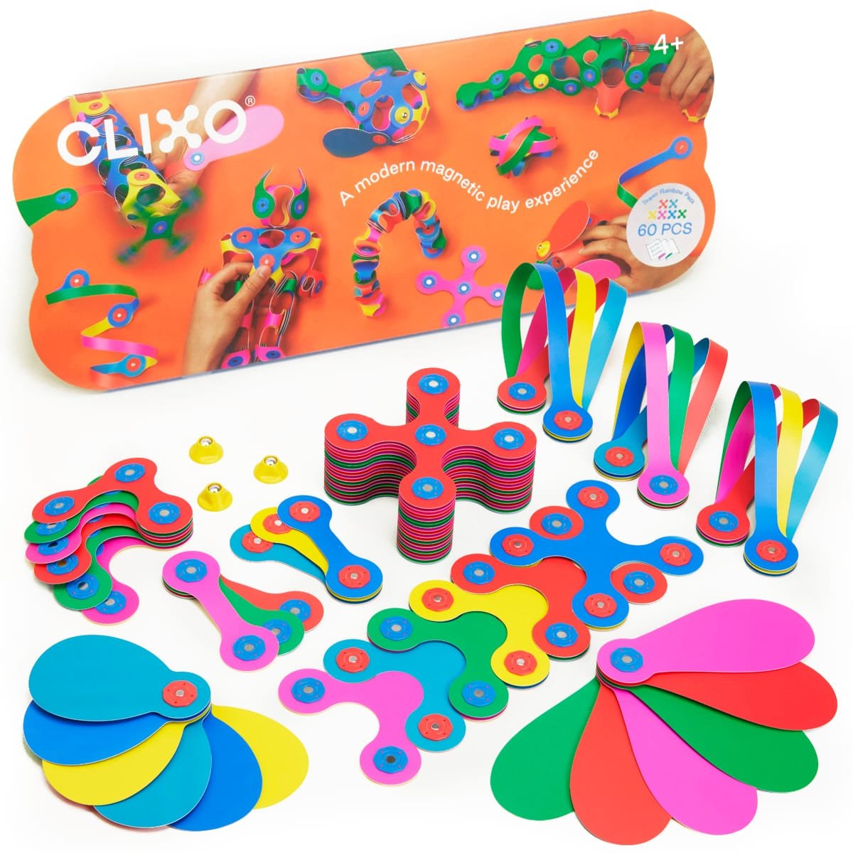 CLIXO SUPER RAINBOW PACK 60 PCS