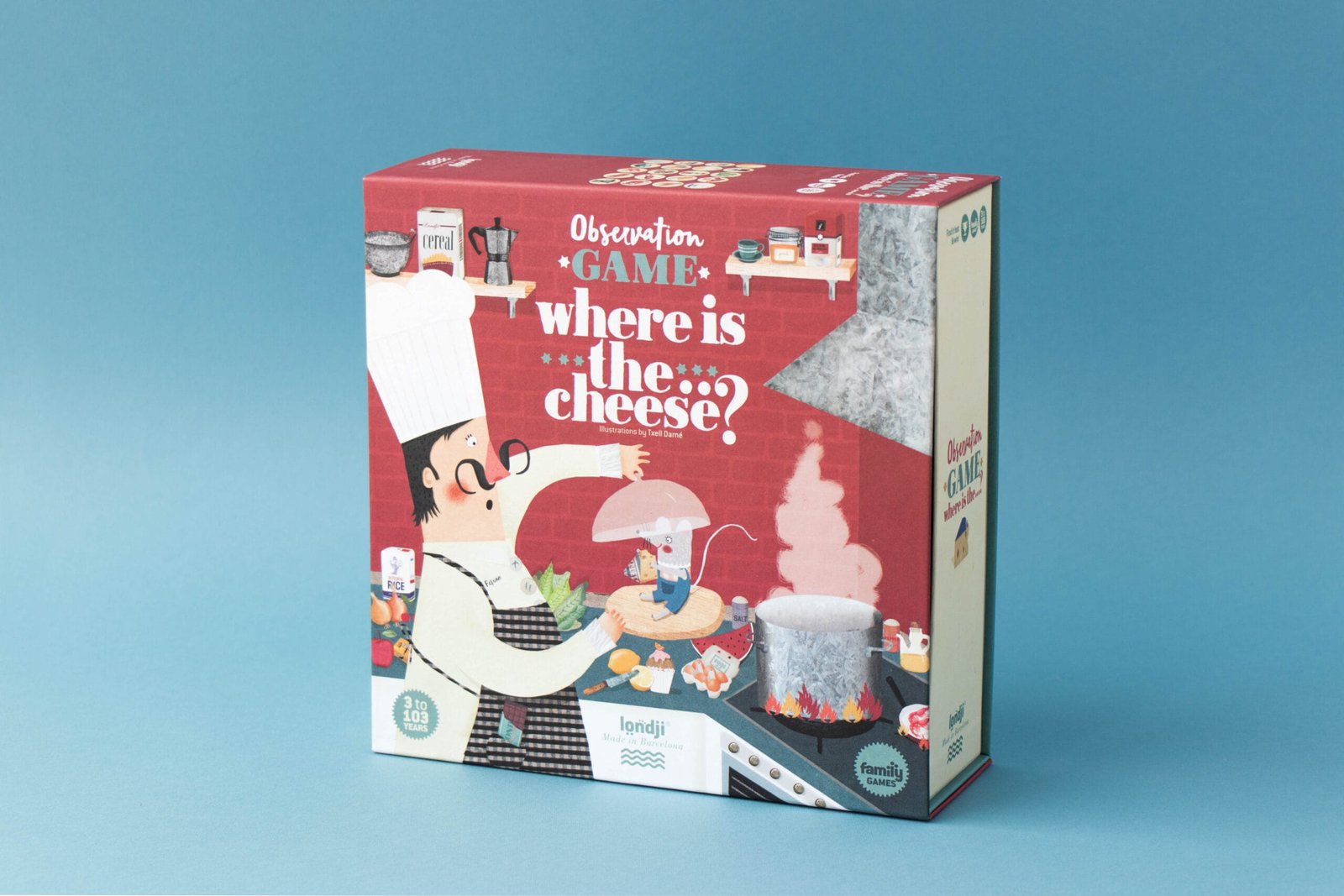 ¿DÓNDE ESTÁ EL QUESO? -JUEGO DE MESA-LONDJI