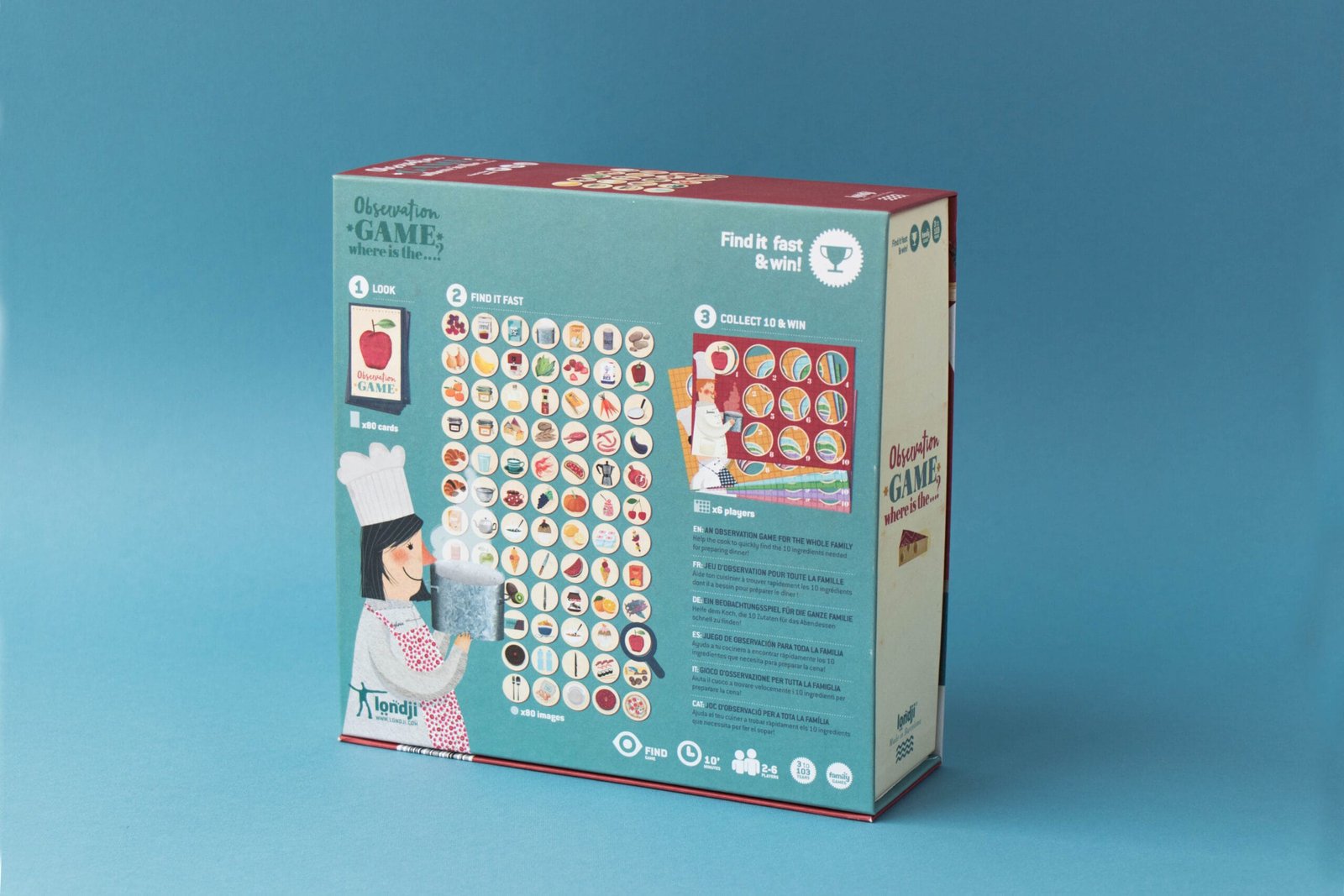 ¿DÓNDE ESTÁ EL QUESO? -JUEGO DE MESA-LONDJI - Imagen 2