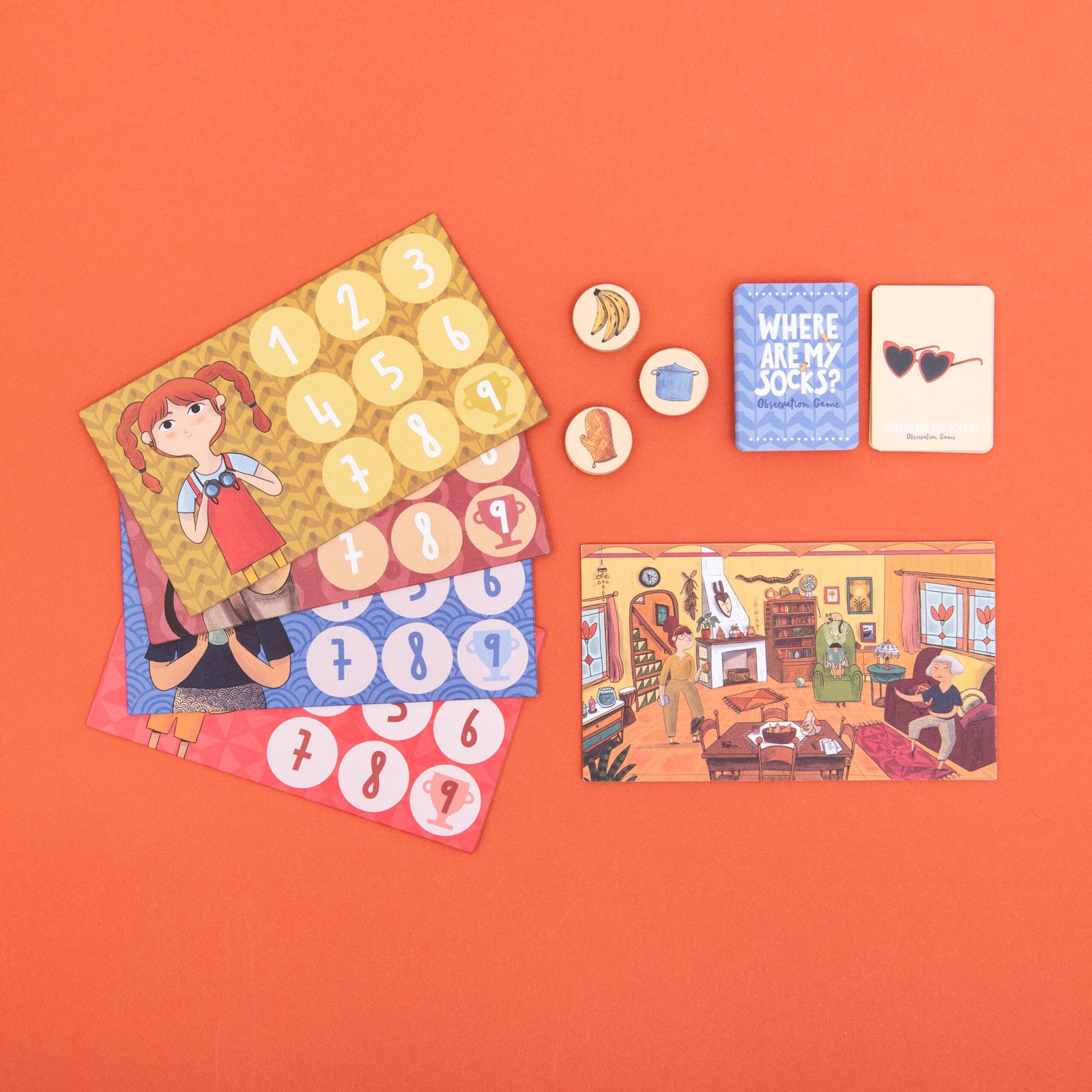 ¿DÓNDE ESTÁN MIS CALCETINES?-JUEGO DE MESA-LONDJI - Imagen 4