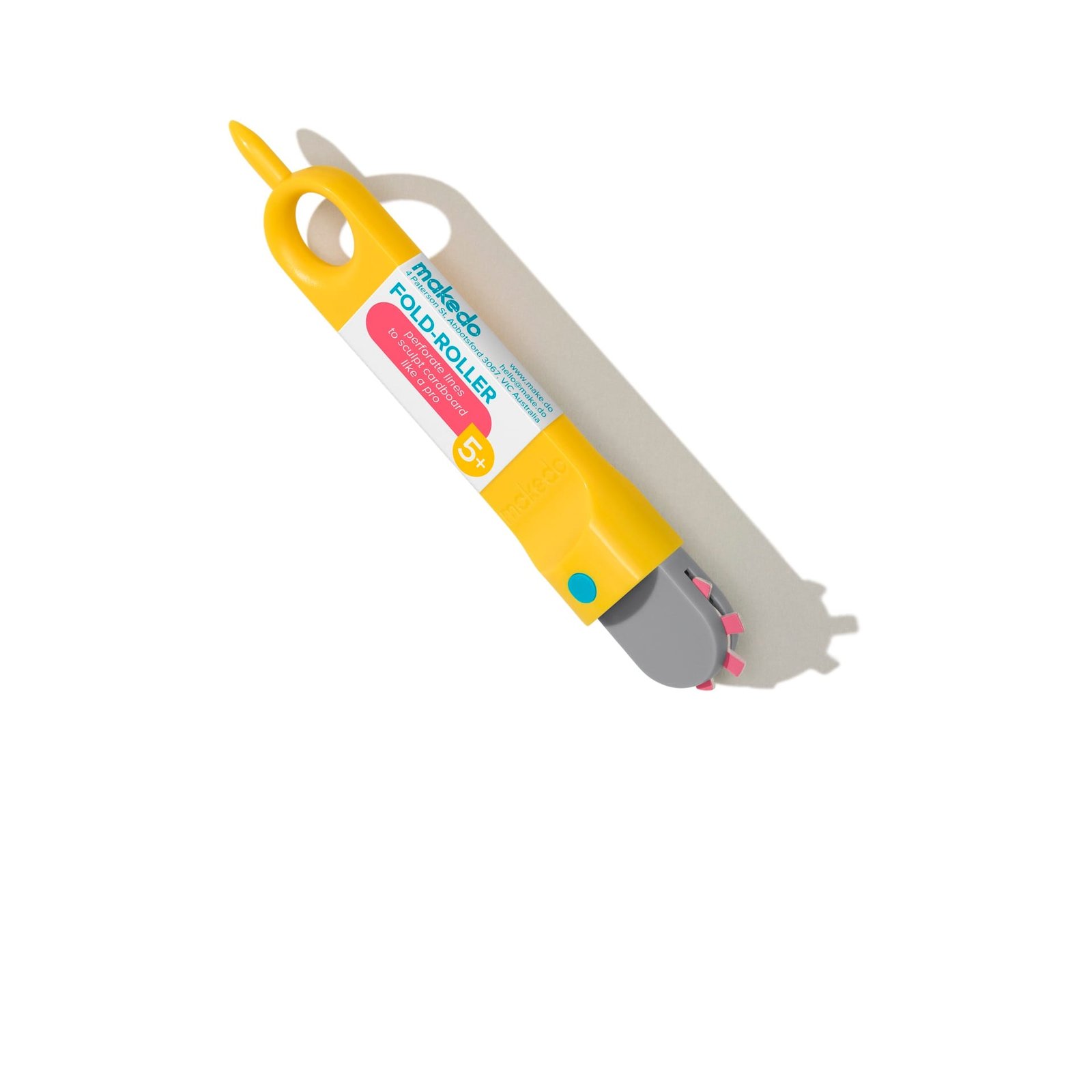 MARCADOR ROLLER DE PLEGADO CON PUNZÓN 1pc-MAKEDO