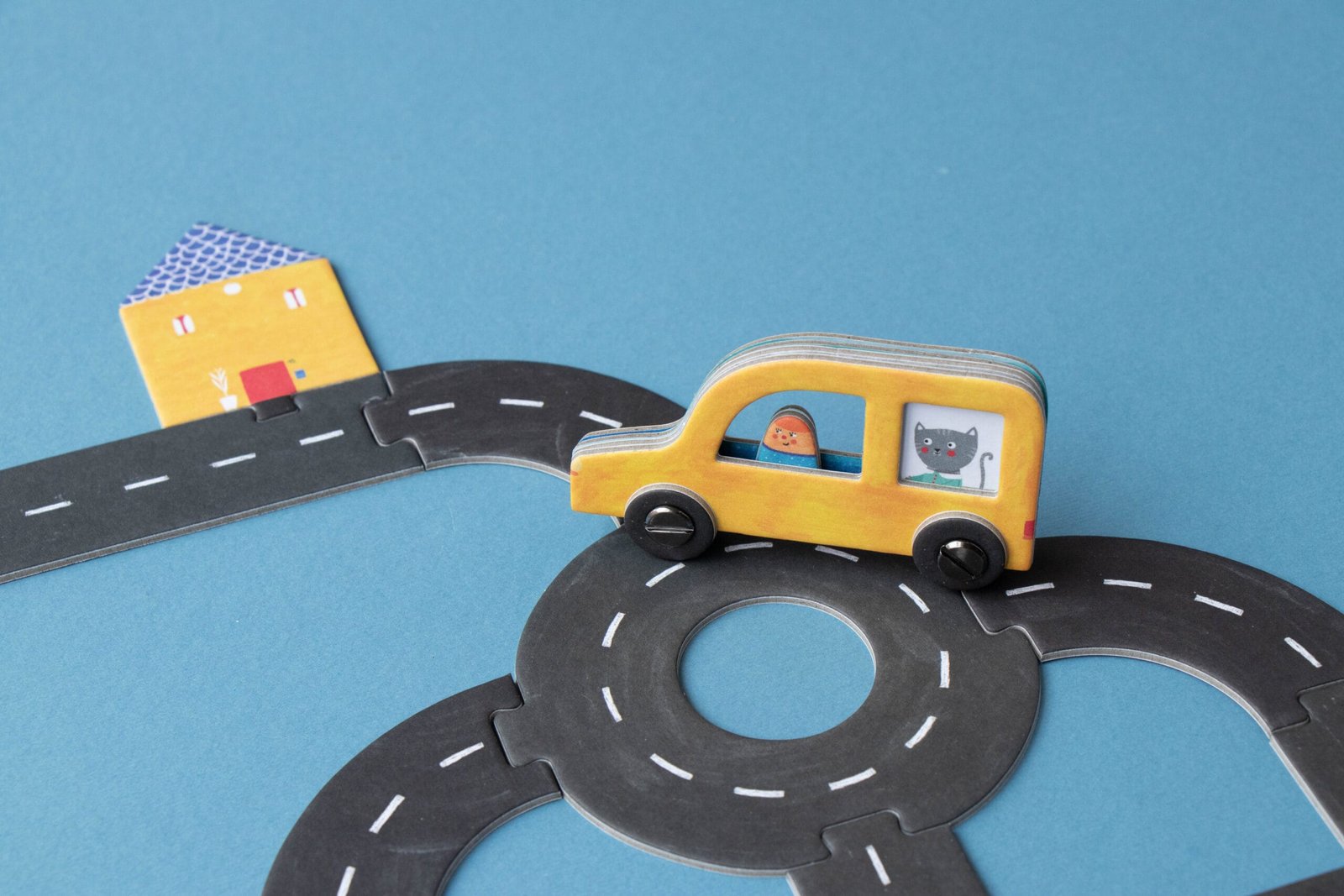 CARRETERAS-PUZZLE DE VIAJE-LONDJI - Imagen 5