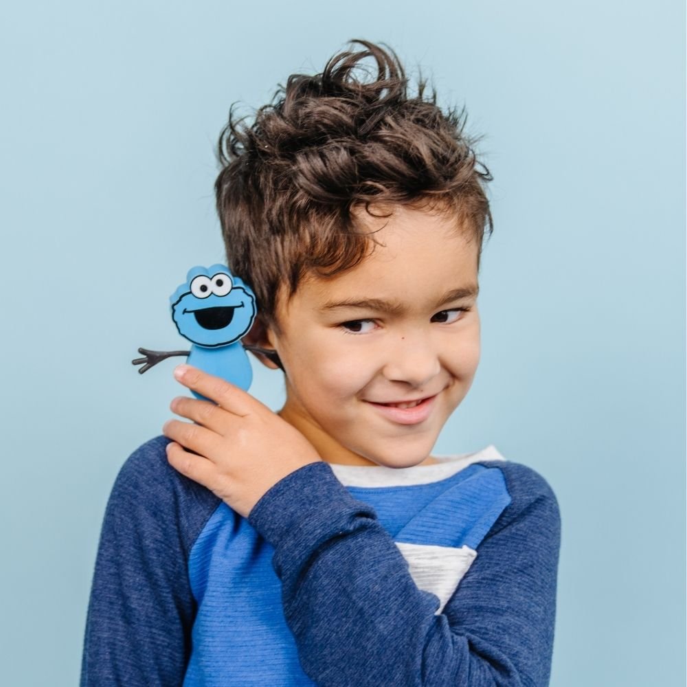 GloPals Set Personaje + 2 Cubos luz COOKIE MONSTER - Imagen 2