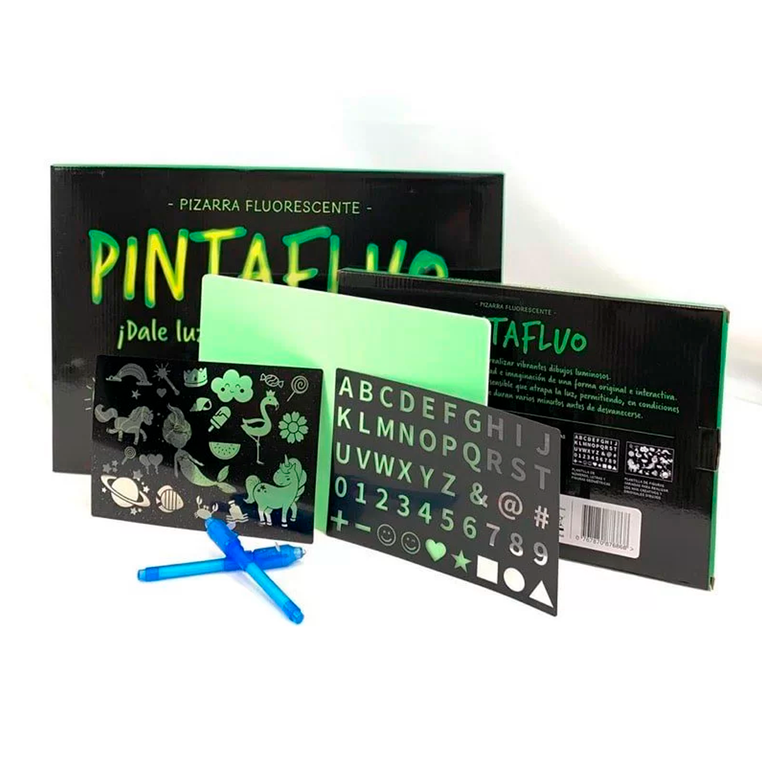 PIZARRA MÁGICA FLUORESCENTE-PINTAFLUO A4 - Imagen 3