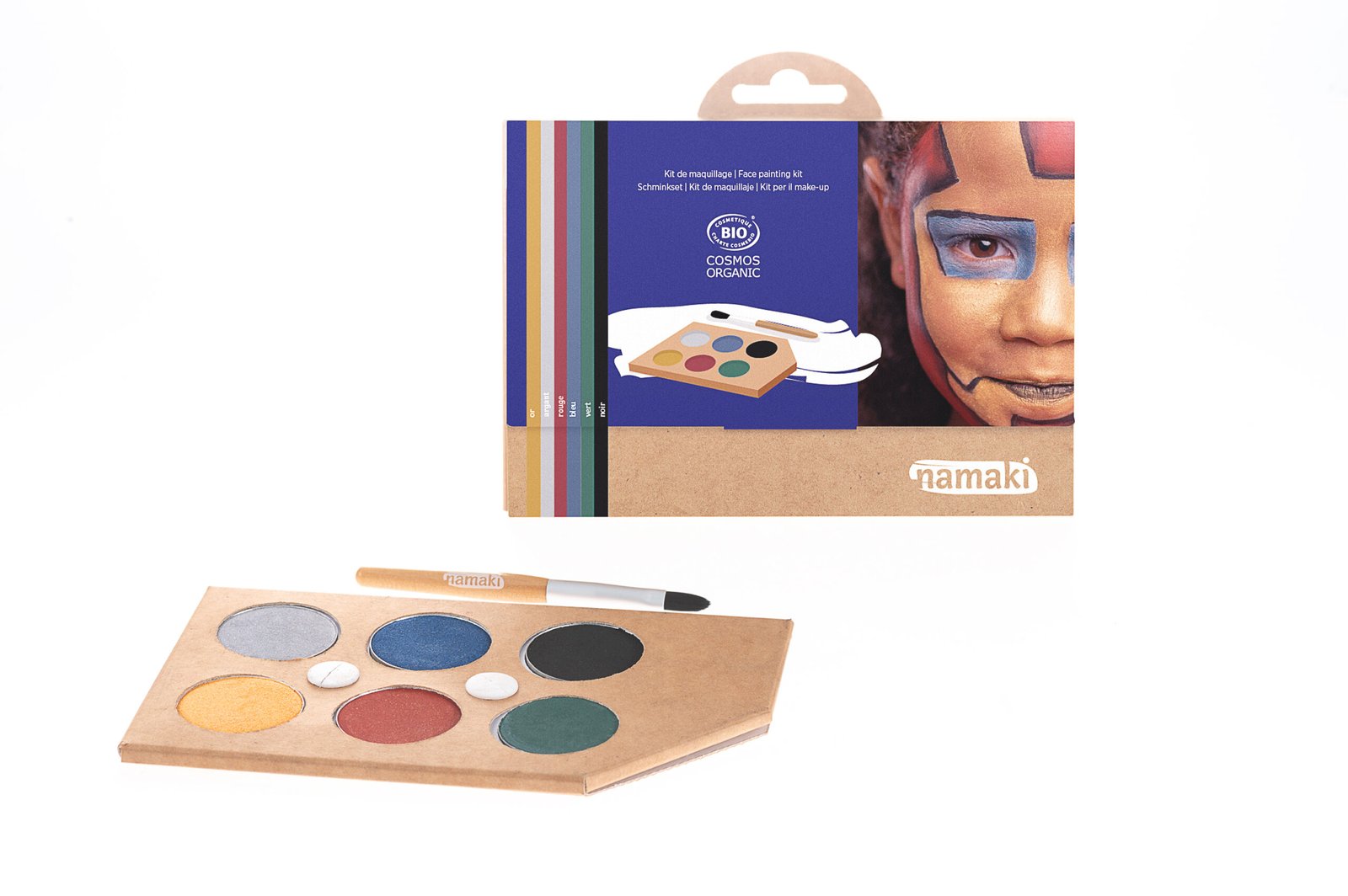 KIT MAQUILLAJE 6 COLORES INTERGALÁCTICO-NAMAKI