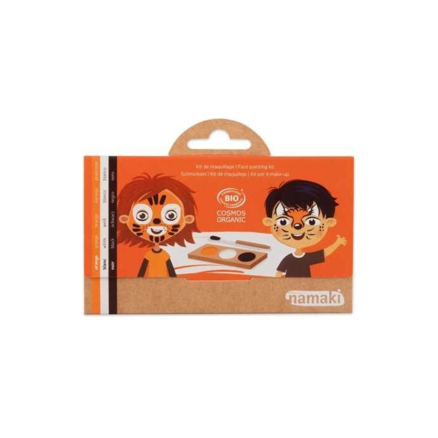 KIT MAQUILLAJE 3 COLORES TIGRE&ZORRO-NAMAKI