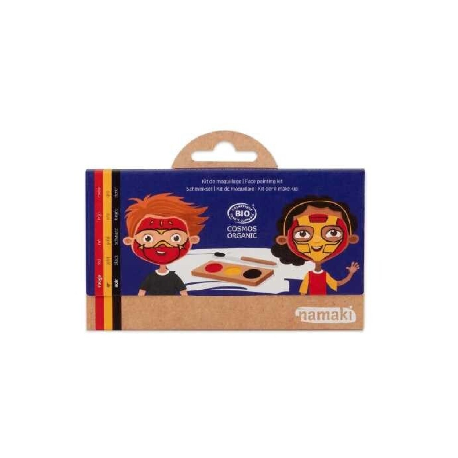 KIT MAQUILLAJE 3 COLORES NINJA-NAMAKI