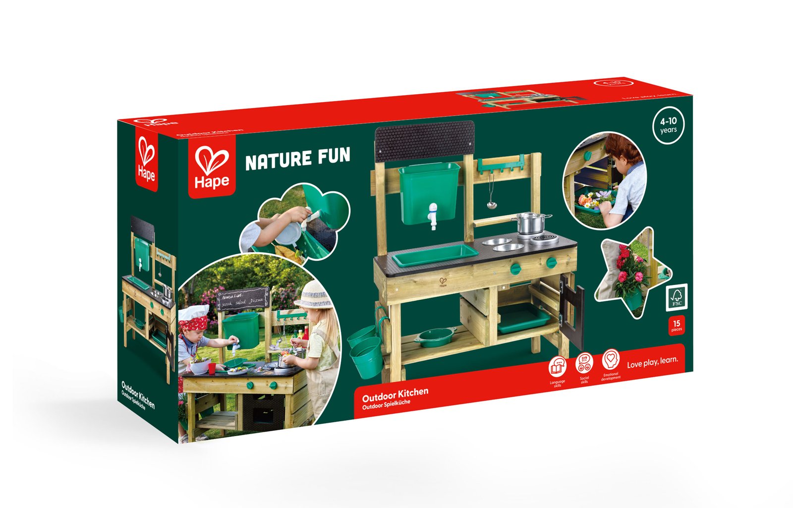 COCINA DE EXTERIOR fabricada con materiales sostenibles-HAPE - Imagen 5