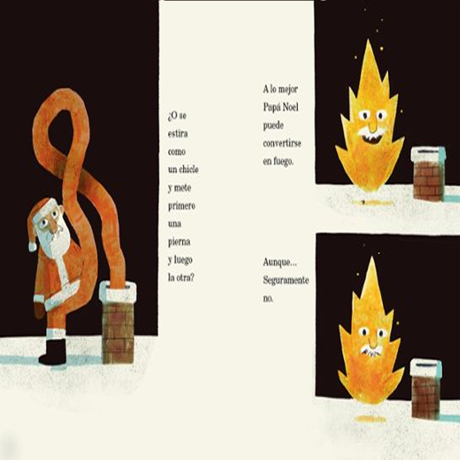¿CÓMO BAJA PAPA NOEL POR LA CHIMENEA? - Imagen 2
