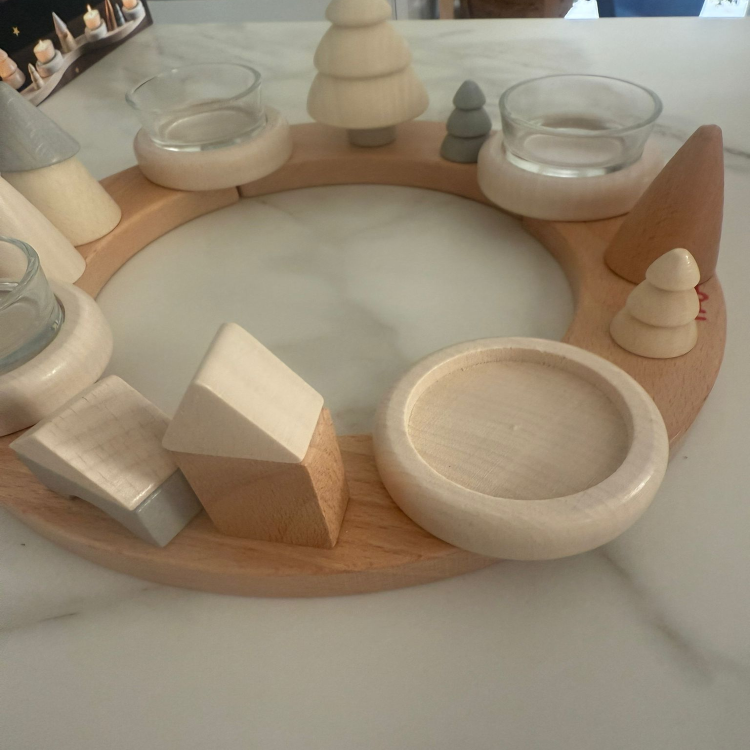 Corona de Adviento DE MADERA-HABA - Imagen 2