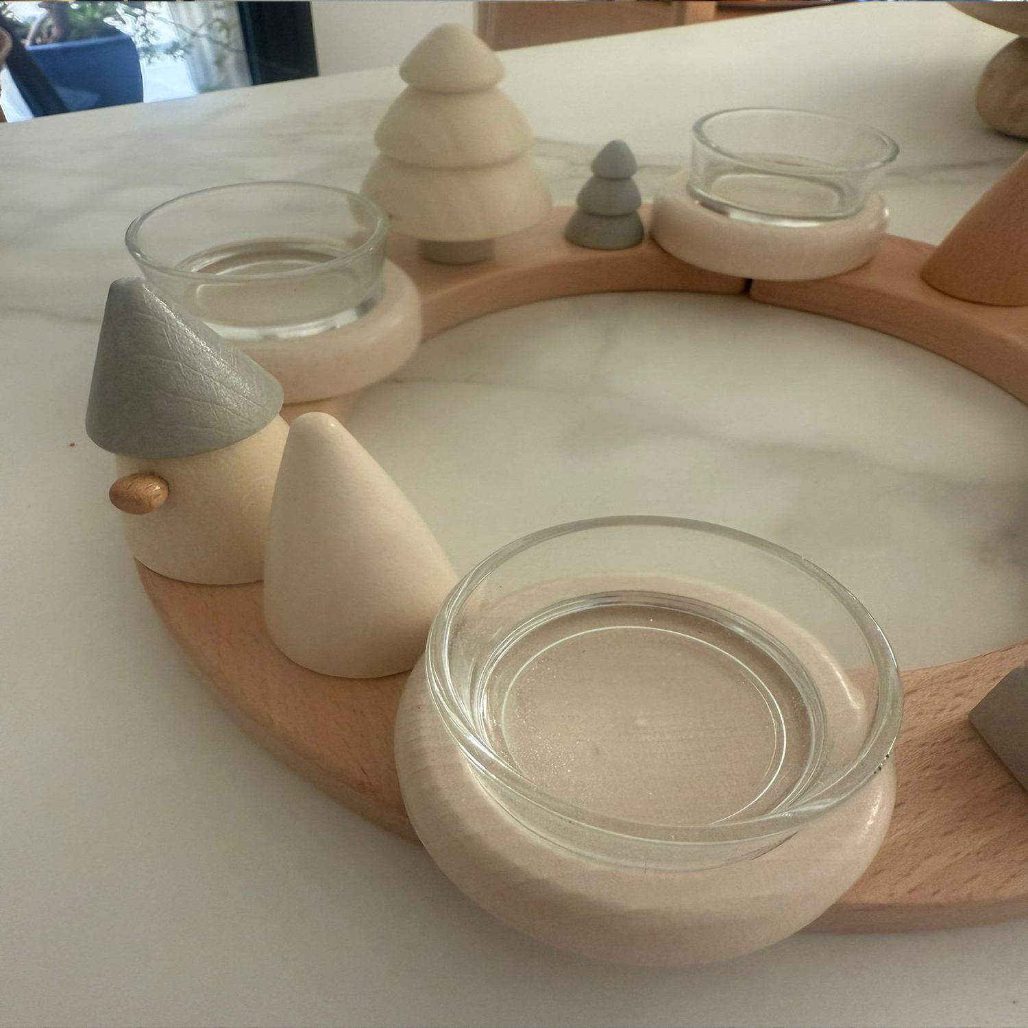 Corona de Adviento DE MADERA-HABA - Imagen 3